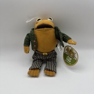 Frog and Toad 1979 Crocodile Creek 7" Plush Arnold Lobel Vintage